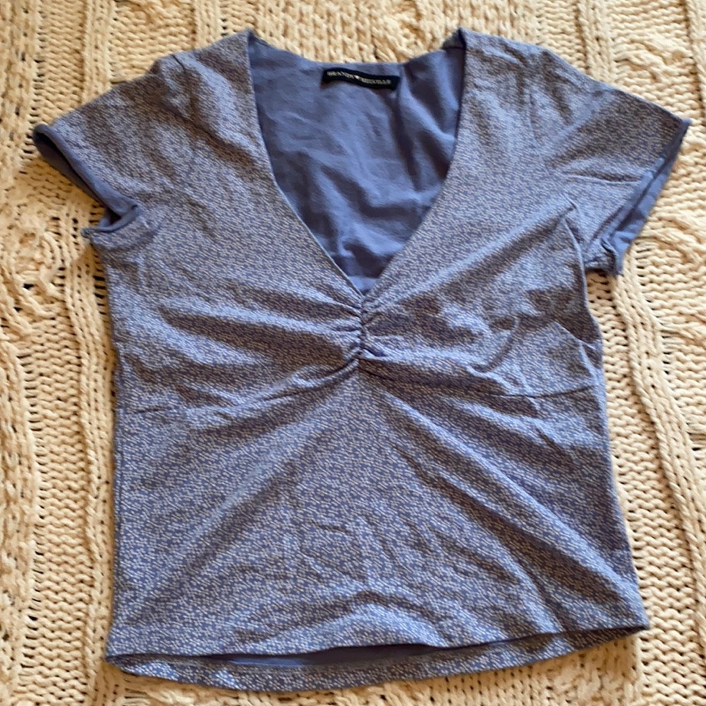 brandy floral shirt